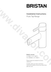 Bristan FLT BAS C Installation Instructions Manual