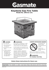 Gasmate GM141 Manual