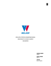 Welker AD887AC Installation, Operation And Maintenance Manual