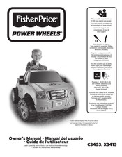Fisher-Price POWER WHEELS X3415 Owner's Manual