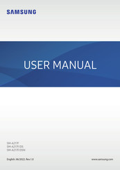 Samsung Galaxy A21S User Manual