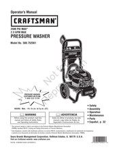 Craftsman 580.752561 Operator's Manual