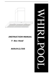 Whirlpool AKR1912/IXS Instruction Manual