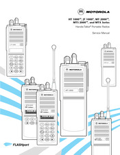 Motorola FLASHpot Handie-Talkie MTX Series Service Manual