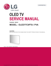 LG OLED77C9PVA Service Manual