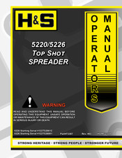 H&S 5220 Operation Manual