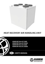 BLAUBERG Ventilatoren KOMFORT Roto EC SE600 User Manual