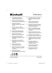 EINHELL 45.142.20 Original Operating Instructions