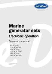 Sole Diesel 180 GTA Operator's Manual