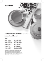 Toshiba PLK-45SFE Instruction Manual