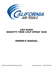 California Air Tools CAT-33000 Owner's Manual