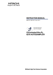 Hitachi ChromasterUltra Rs 6270 Instruction Manual