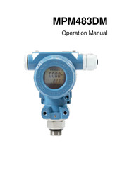Microsensor MPM483DM Operation Manual