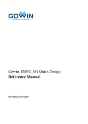 GOWIN EMPU-M1 Quick Design Reference Manual