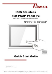 Winmate R15IW3S-SPC3 Quick Start Manual
