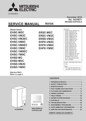 Mitsubishi Electric EHPX- VM6C Service Manual