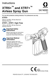 Graco XTR5+ XTR520 Instructions Manual