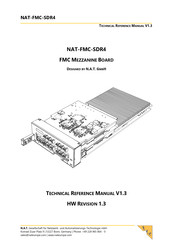 N.A.T. NAT-FMC-SDR4 Technical Reference Manual