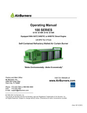 Air Burners S116R Operating Manual