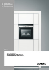 Siemens HB539 1Q Series Instruction Manual