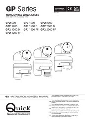 Quick GP Series Installation And User Manual