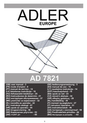 Adler Europe AD 7821 User Manual