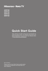 Hisense 65R7G5 Quick Start Manual