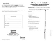 Shakespeare Electronic PHASE 6420-R Installation Instructions
