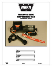 Warn 2000 User Manual