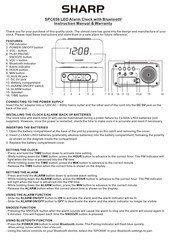 Sharp SPC658 Instruction Manual & Warranty