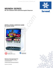 Manitowoc Servend MD 200 Installation & Service Manual