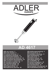 Adler Europe AD 4617 User Manual