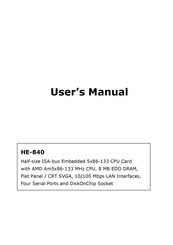 Commell HE-840 User Manual