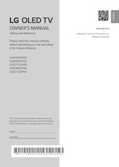 LG OLED77G2PSA.AWP Owner's Manual