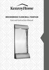 Kenroy Home 51056SS Care And Instructions Manual