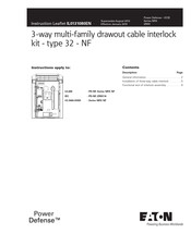 Eaton Power Defense 32-NF Instruction Leaflet