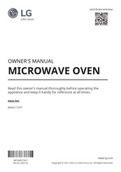 LG MHEC173 Series Owner's Manual