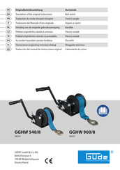 Gude GGHW 540/8 Translation Of The Original Instructions