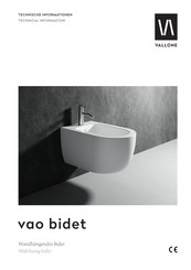 Vallone vao bidet 5100-80-0012-MW Technical Information