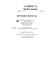 Capintec CAPRAC-t Owner's Manual