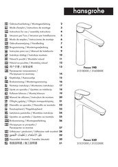 Hans Grohe Focus 230 31532 Series Instructions For Use/Assembly Instructions