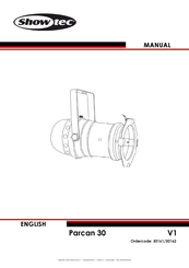 SHOWTEC Parcan 30 V1 Manual