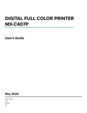 Lexmark MX-C407P User Manual