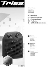 Trisa electronics 9345.42 Instructions For Use Manual