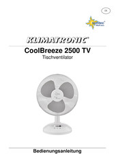 Suntec Wellness Klimatronic CoolBreeze 2500 TV Instructions Manual