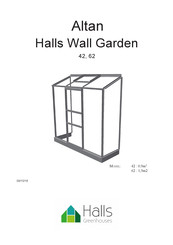 Halls Greenhouses Altan 62 Manual