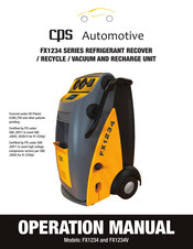 CPS FX1234V Operation Manual