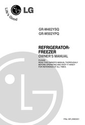 LG GR-M482YSQ Owner's Manual