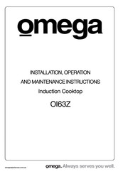 Omega OI63Z Installation, Operation And Maintenance Instructions