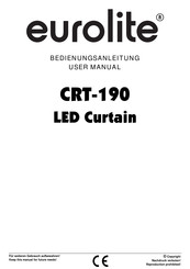 EuroLite CRT-190 User Manual